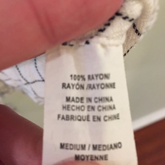 RAILS White Plaid textured Button Down Shirt - Picture 4 of 6